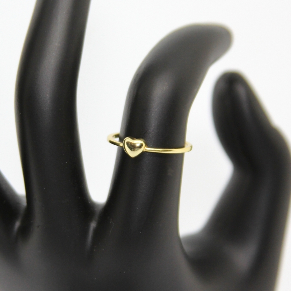 Tiny Heart Ring, Size 7 - Picture 4 of 6